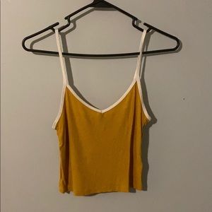 Mustard Aeropostale top.